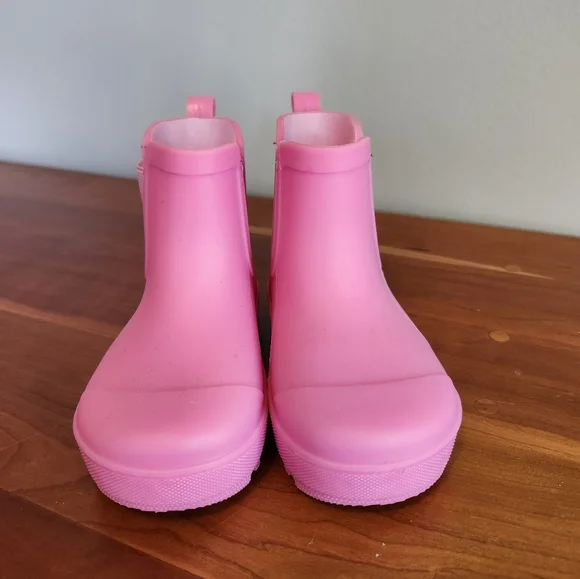 Bearpaw Bright Pink Kids Rain Boots - Picture 4 of 5